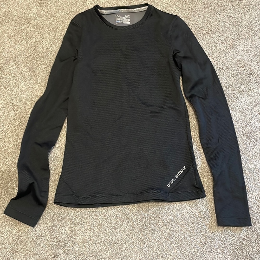 Under Armour Black Long Sleeve Top